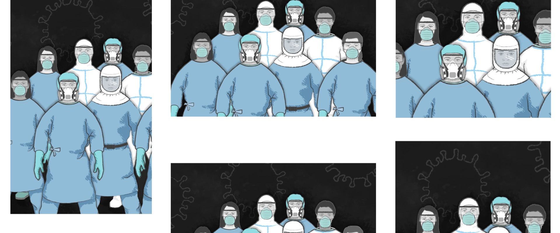 Are personal protective equipment worn to protect the cosmetologist?